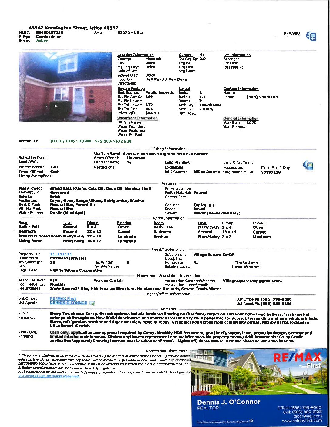 Unit 239 – 45547 Kensington St.
